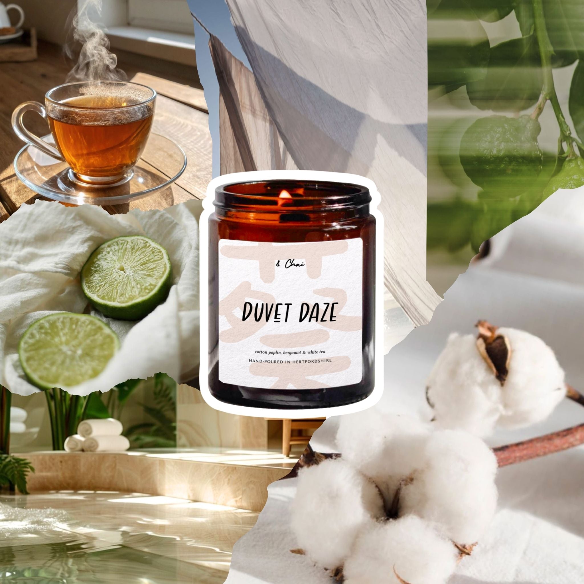 Duvet Daze Soy Candle | Fresh, Clean Laundry Scent