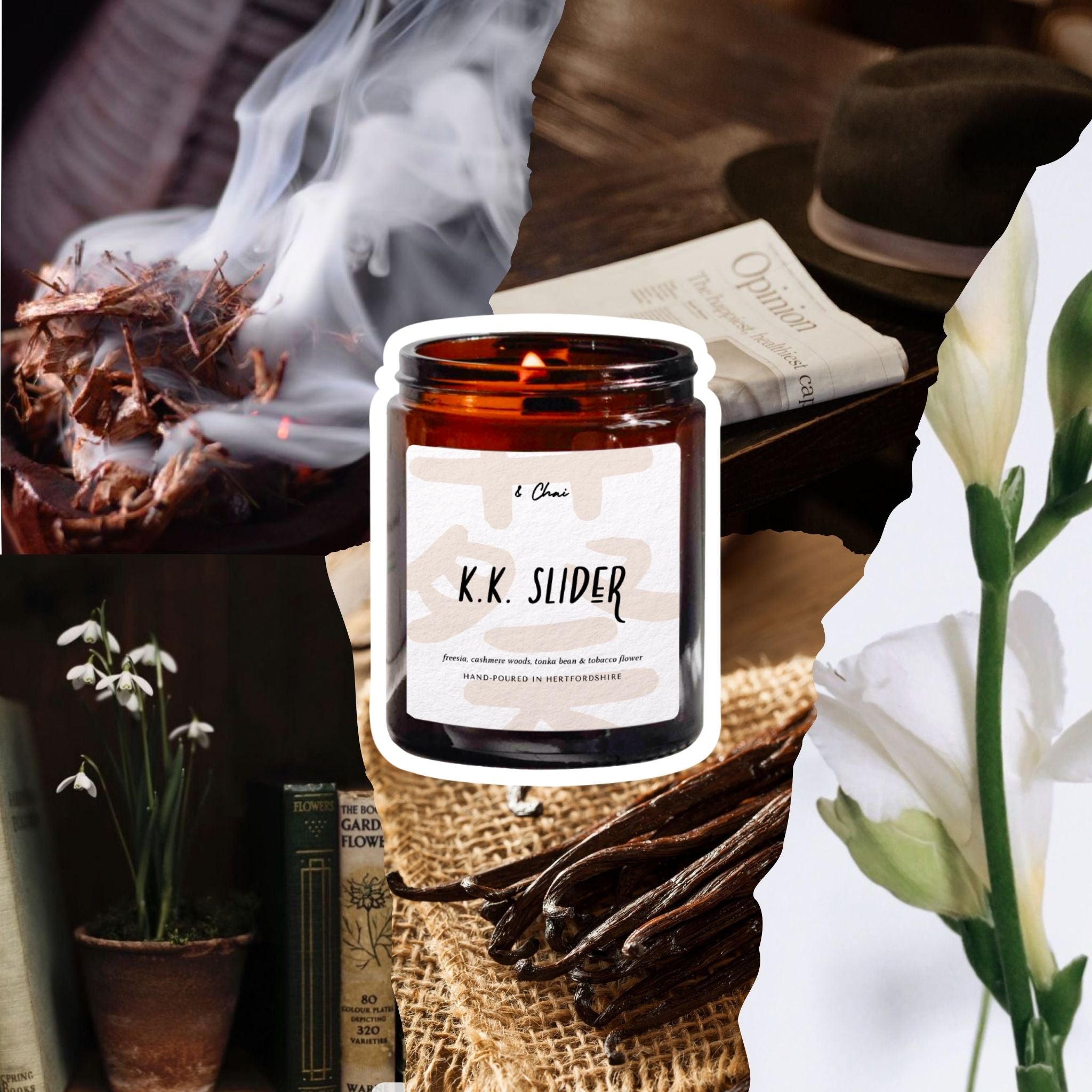 K.K. Slider Soy Candle | Woody Incense Scent