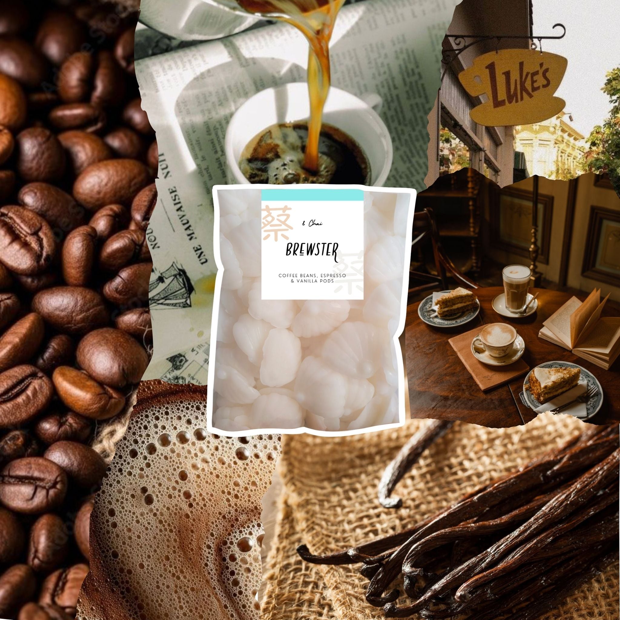Brewster Soy Melts | Espresso Coffee Scent