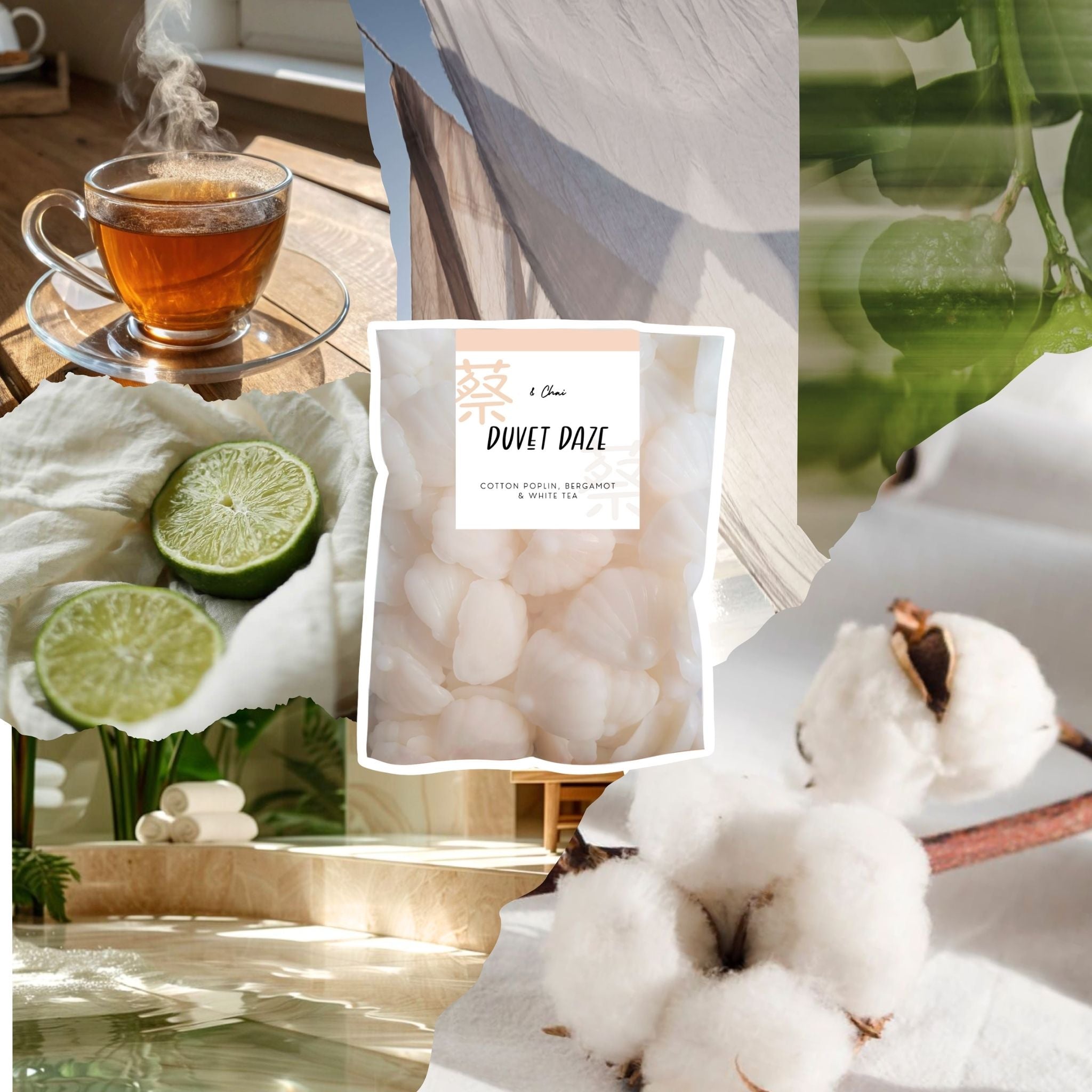 Duvet Daze Soy Melts | Fresh, Clean Laundry Scent