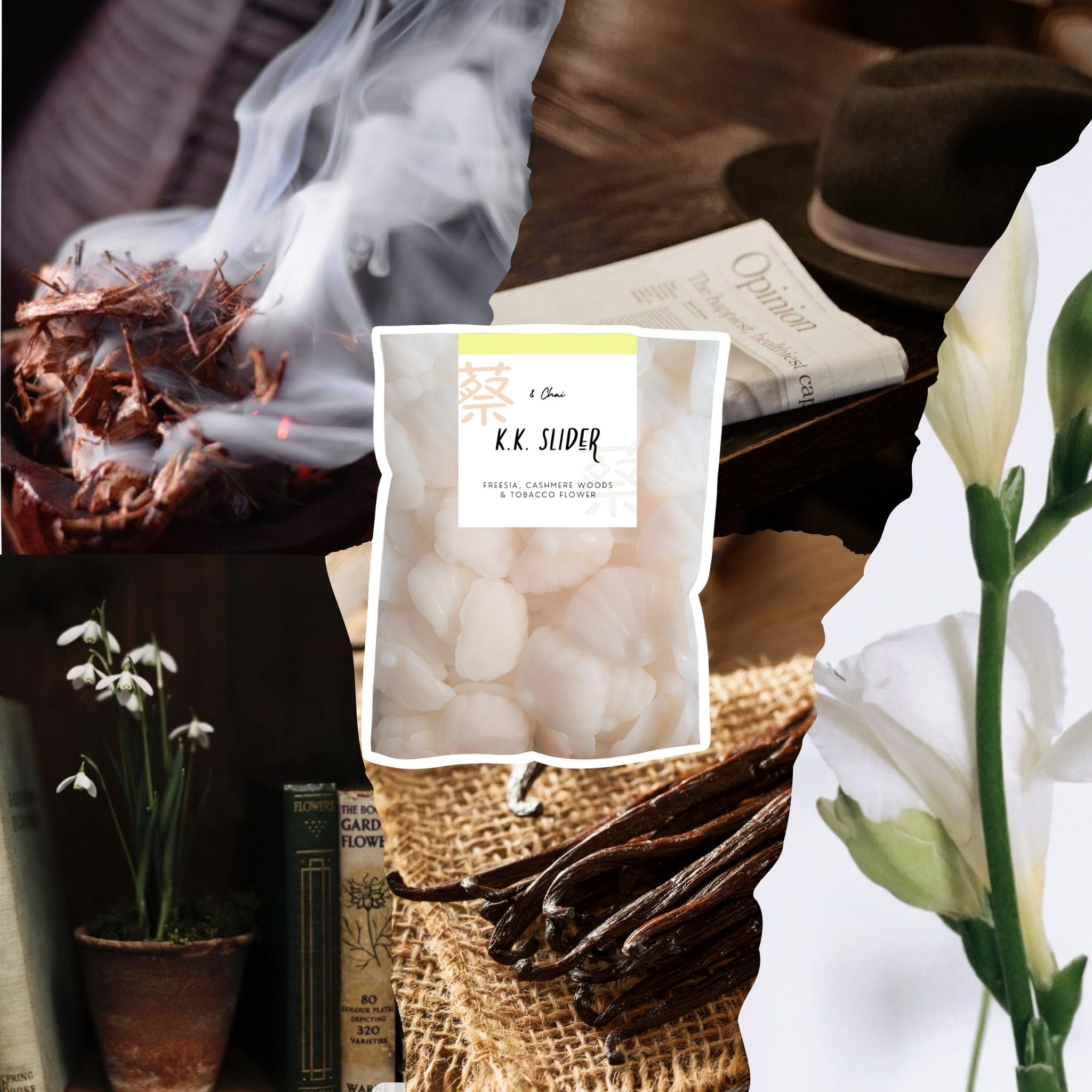 K.K. Slider Soy Melts | Woody Incense Scent