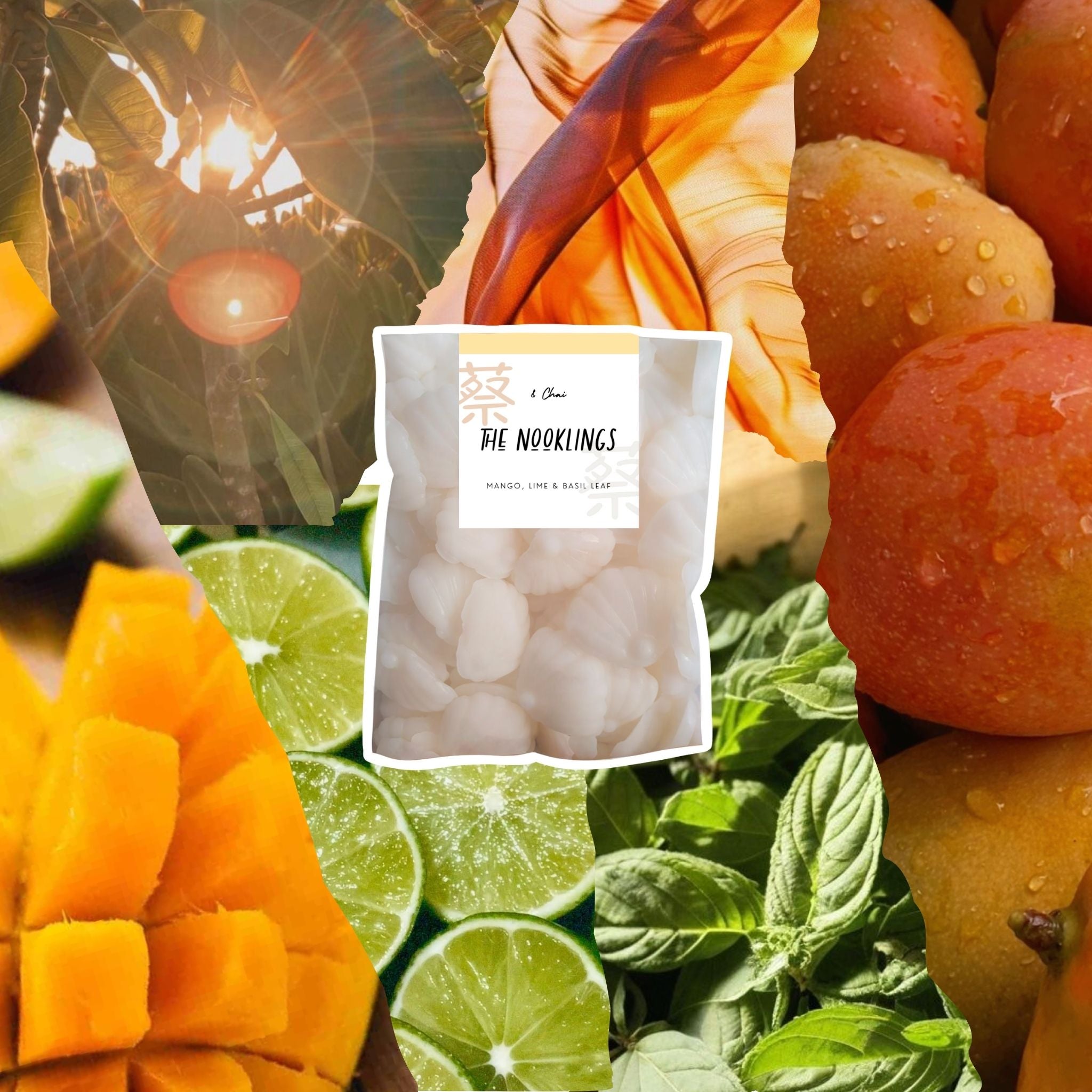 The Nooklings Soy Melts | Juicy Mango Scent