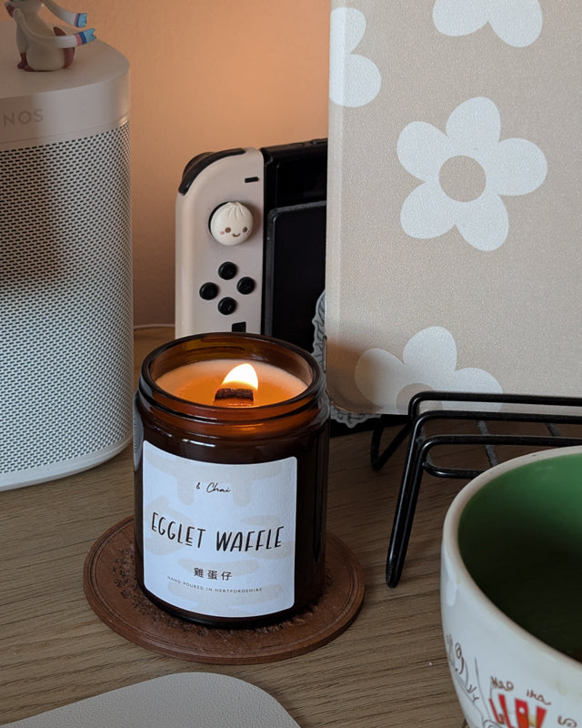 Egglet Waffle Soy Candle | 雞蛋仔